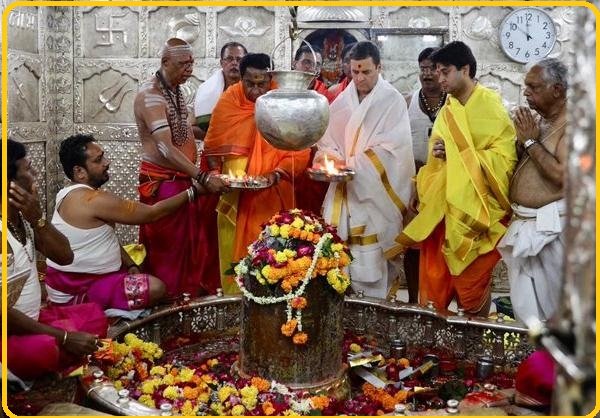 ರಾಹುಲ್​ ಗಾಂಧಿ​ ಮತ್ತೆ ಟೆಂಪಲ್​ ರನ್..!