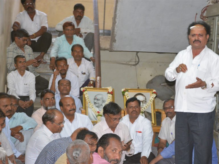 ಬಿಎಸ್ಎನ್ಎಲ್ ನೌಕರರ ಪ್ರತಿಭಟನೆ..!