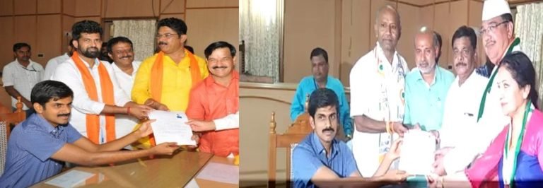 ಮೈಸೂರಿನಲ್ಲಿ ಪ್ರತಾಪ್ ಸಿಂಹ ನಾಮಿನೇಷನ್.....