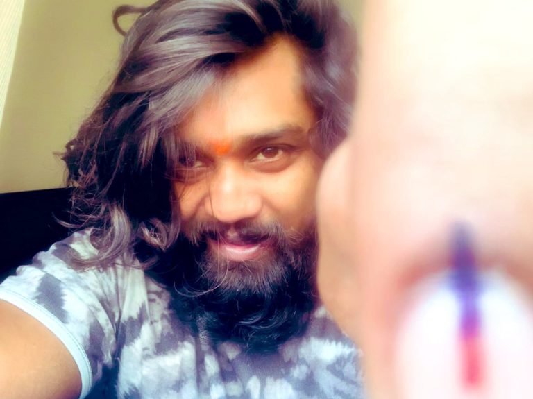 ನಟ ಧ್ರುವ ಸರ್ಜಾ ವೋಟ್….