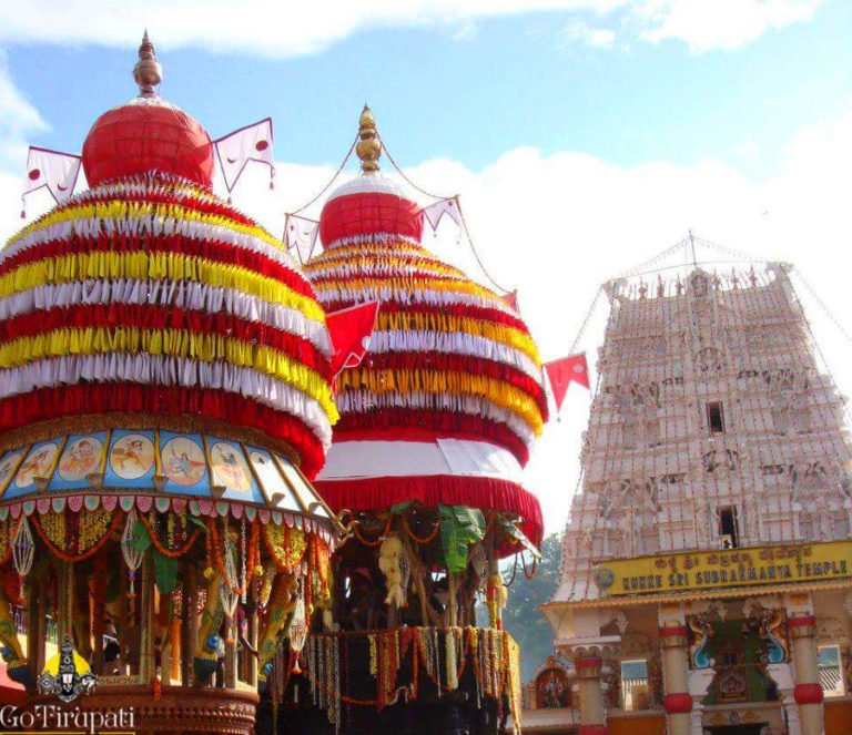 80 ಕೋಟಿ ವೆಚ್ಚದಲ್ಲಿ ಕುಕ್ಕೆ ಸುಬ್ರಹ್ಮಣ್ಯ ಸ್ವಾಮಿಗೆ ಚಿನ್ನದ ರಥ..!