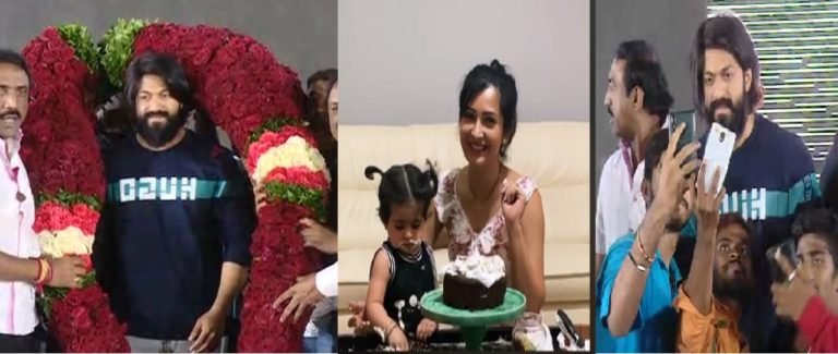 ರಾಕಿಂಗ್ ಸ್ಟಾರ್ಗೆ 34ನೇ ಬರ್ತ್ಡೇ ಸೆಲಬ್ರೇಷನ್..